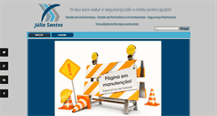 Desktop Screenshot of juliosantos.net